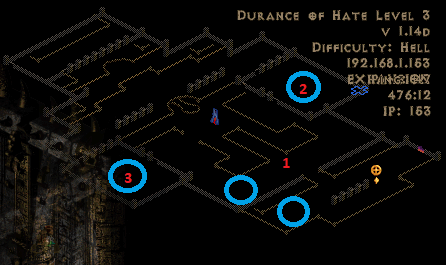 Durance of Hate Level 3 Farming Location